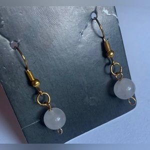 Rose Quartz Earrings